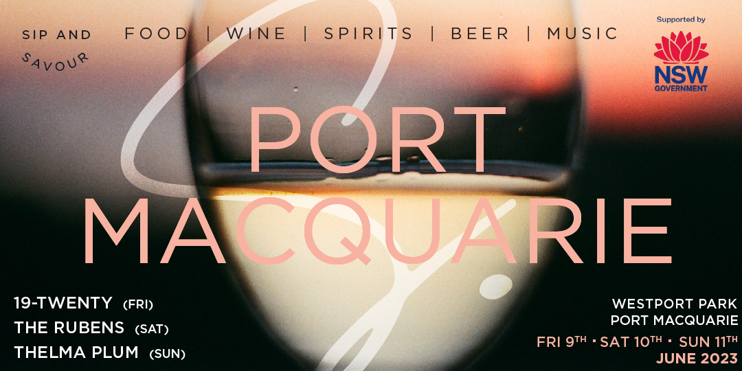 Sip and Savour Port Macquarie is coming soon